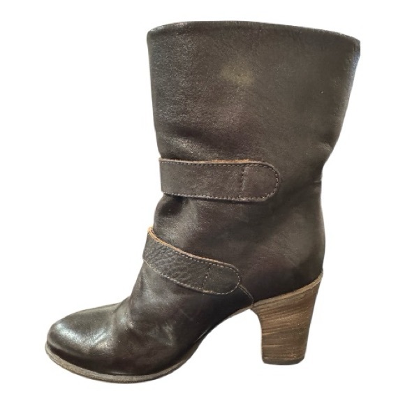Fiorentini + Baker chocolate brown leather boot in size 38 1/2 - Picture 6 of 10